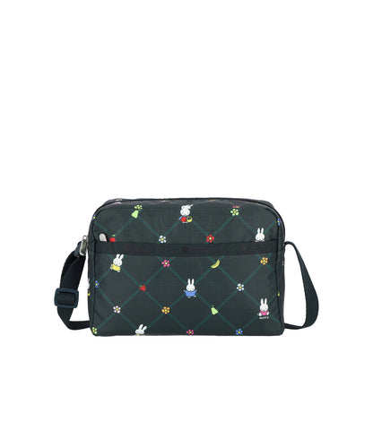 LeSportsac x Miffy Daniella Crossbody Miffy Orchard Green