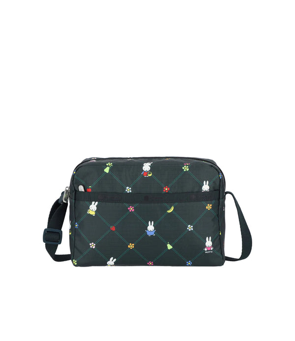 LeSportsac x Miffy Daniella Crossbody Miffy Orchard Green