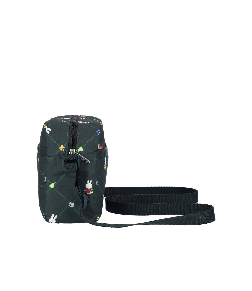 LeSportsac x Miffy Daniella Crossbody Miffy Orchard Green