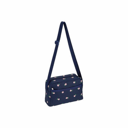 Daniella Crossbody Pink Roses Embroidery