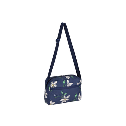 Daniella Crossbody Floral Blooms Navy