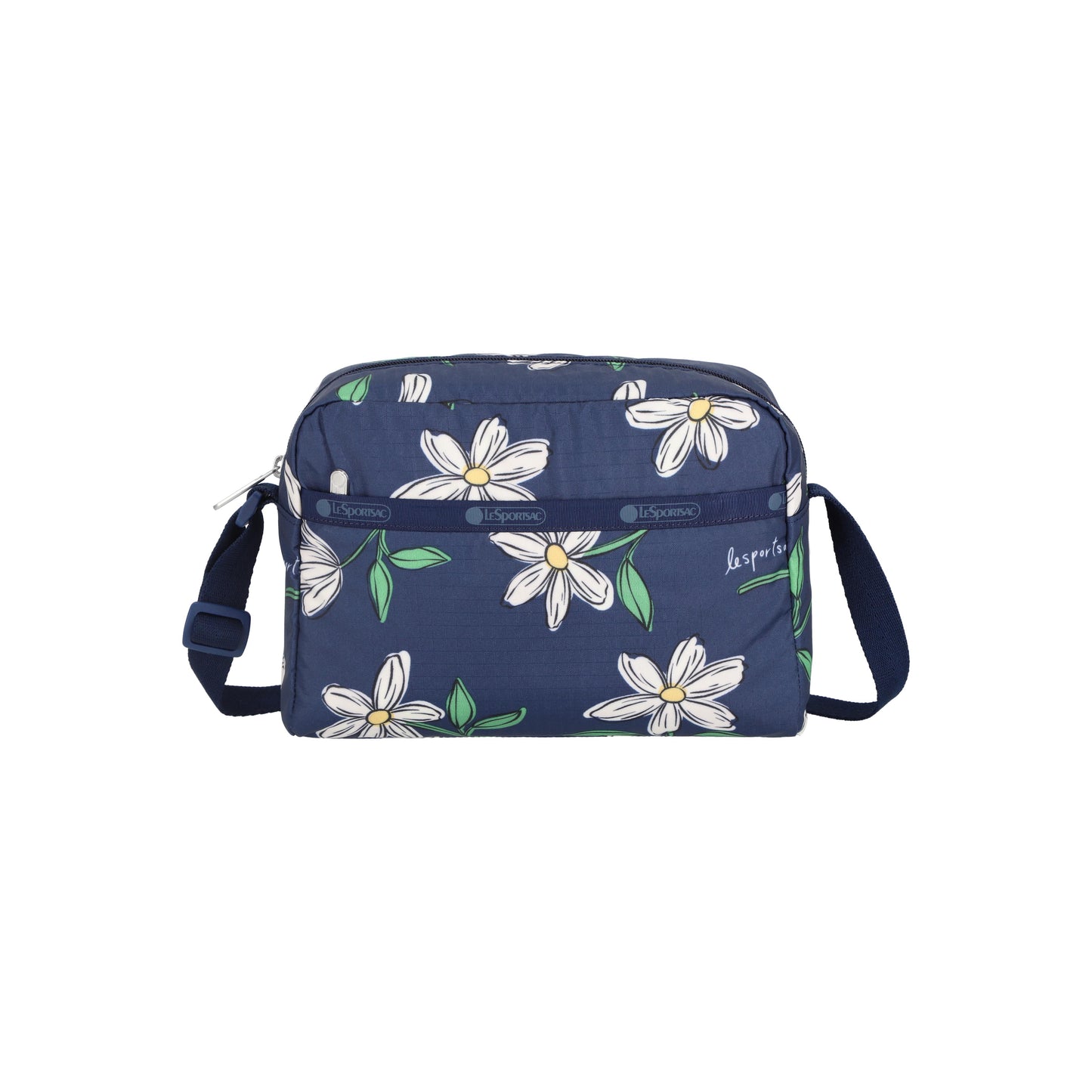 Daniella Crossbody Floral Blooms Navy