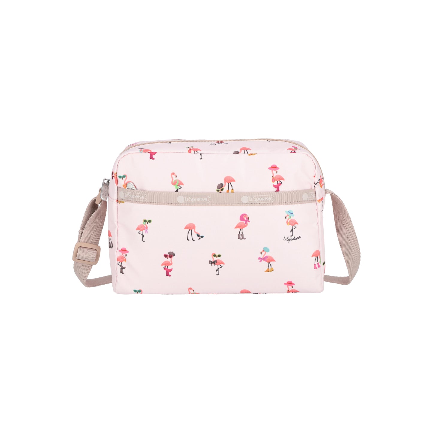 Daniella Crossbody Flamingo Party