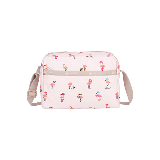 Daniella Crossbody Flamingo Party