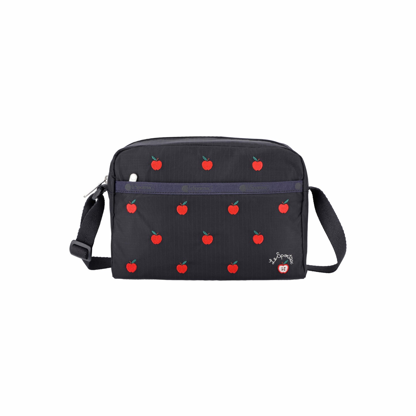 Daniella Crossbody Red Apple Embroidery