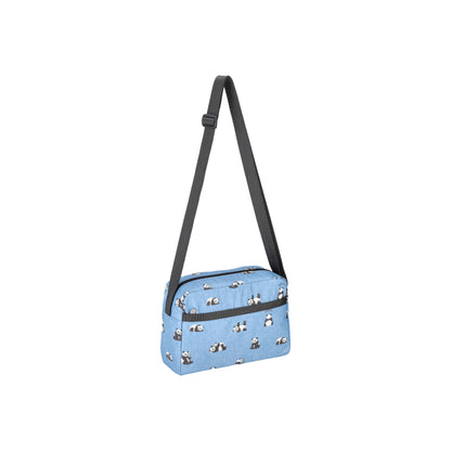 Daniella Crossbody Relaxing Panda Denim