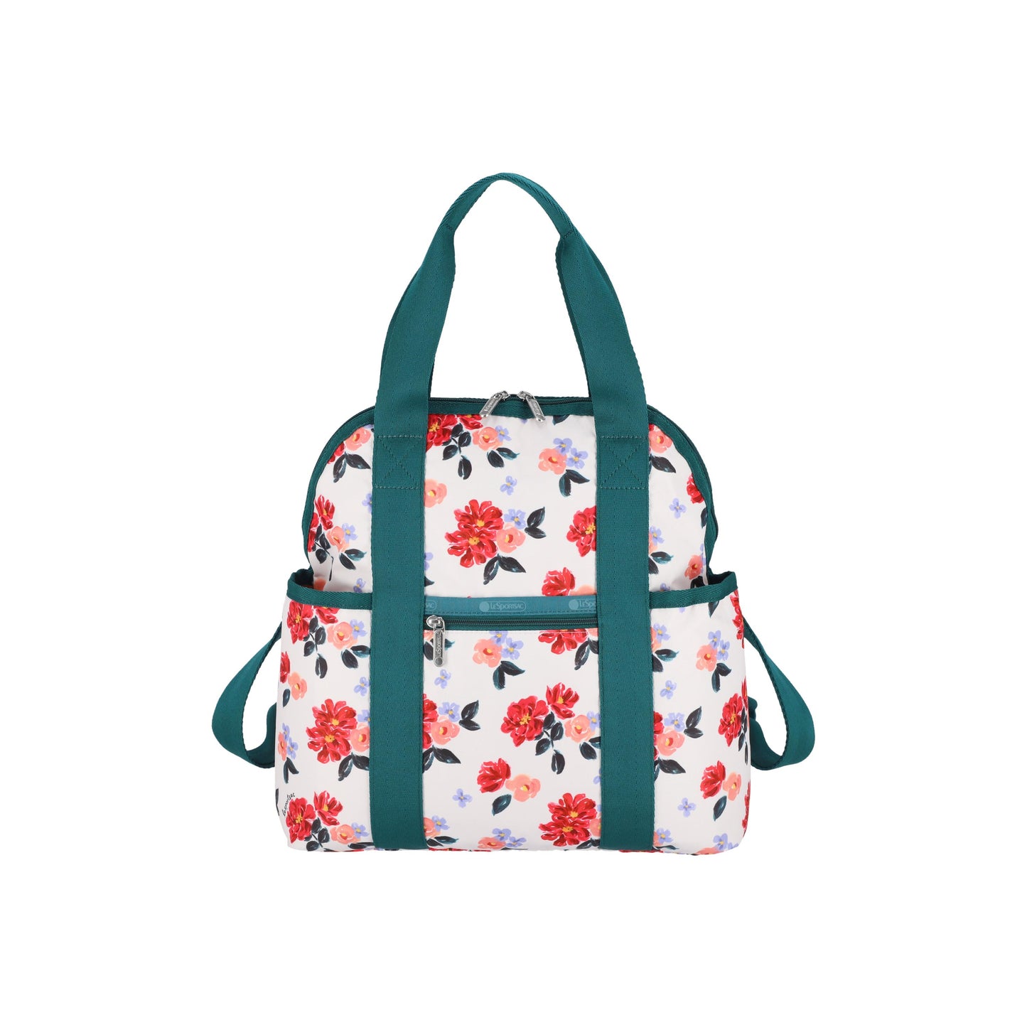 Painterly Floral Double Trouble Backpack