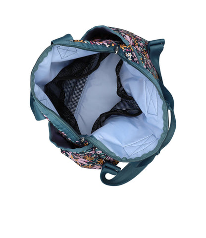 Double Trouble Backpack Retro Daisies