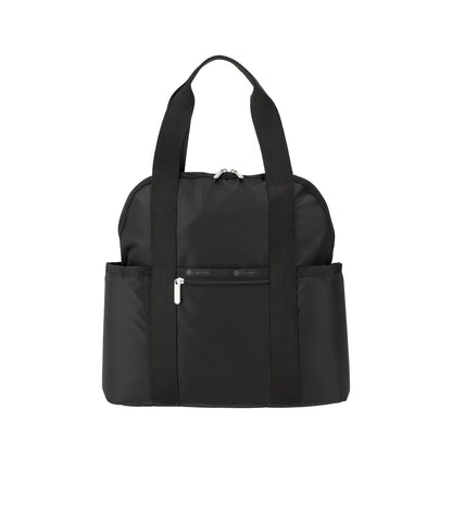 Double Trouble Backpack Recycled Black