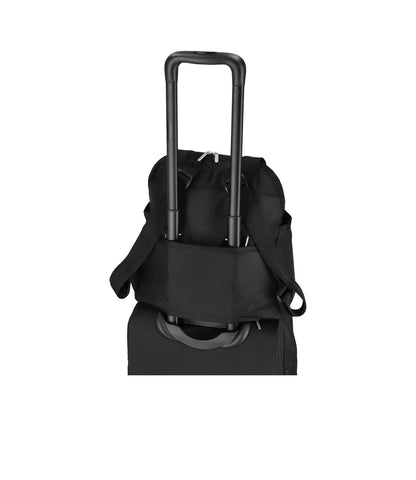 Double Trouble Backpack Recycled Black