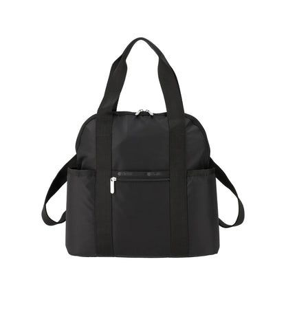 Double Trouble Backpack Recycled Black