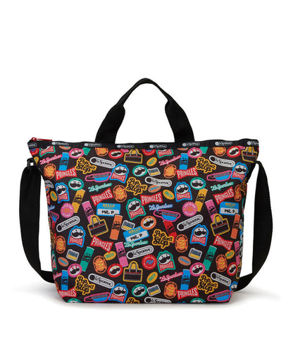 Lesportsac x Pringles Deluxe Easy Carry Tote Pringles Stickers
