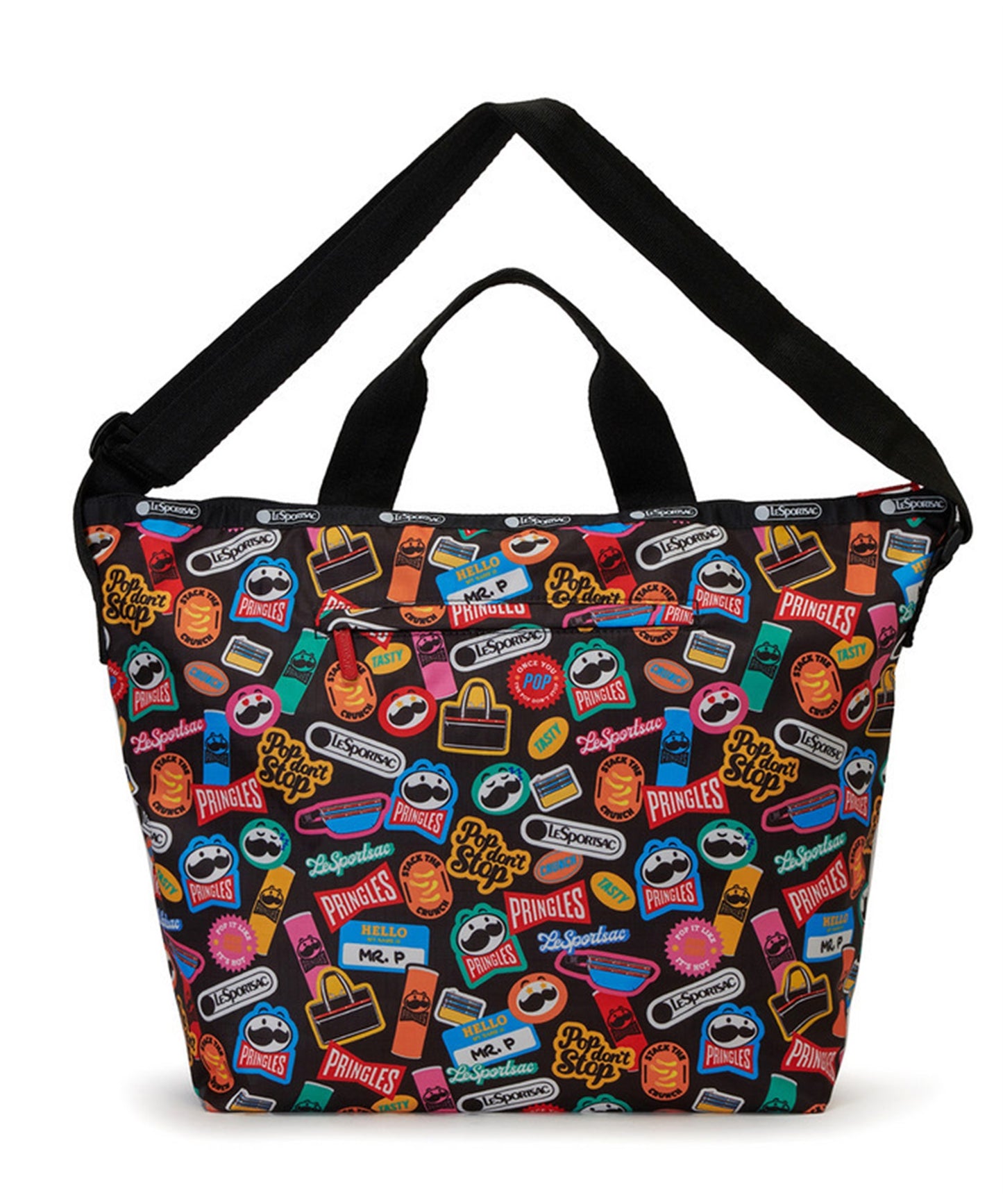 Lesportsac x Pringles Deluxe Easy Carry Tote Pringles Stickers