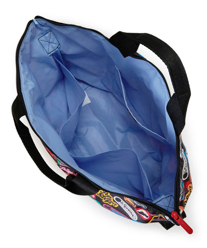 Lesportsac x Pringles Deluxe Easy Carry Tote Pringles Stickers