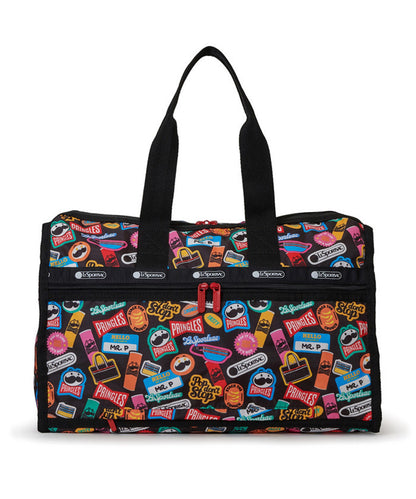 Lesportsac x Pringles Deluxe Medium Weekender Pringles Stickers