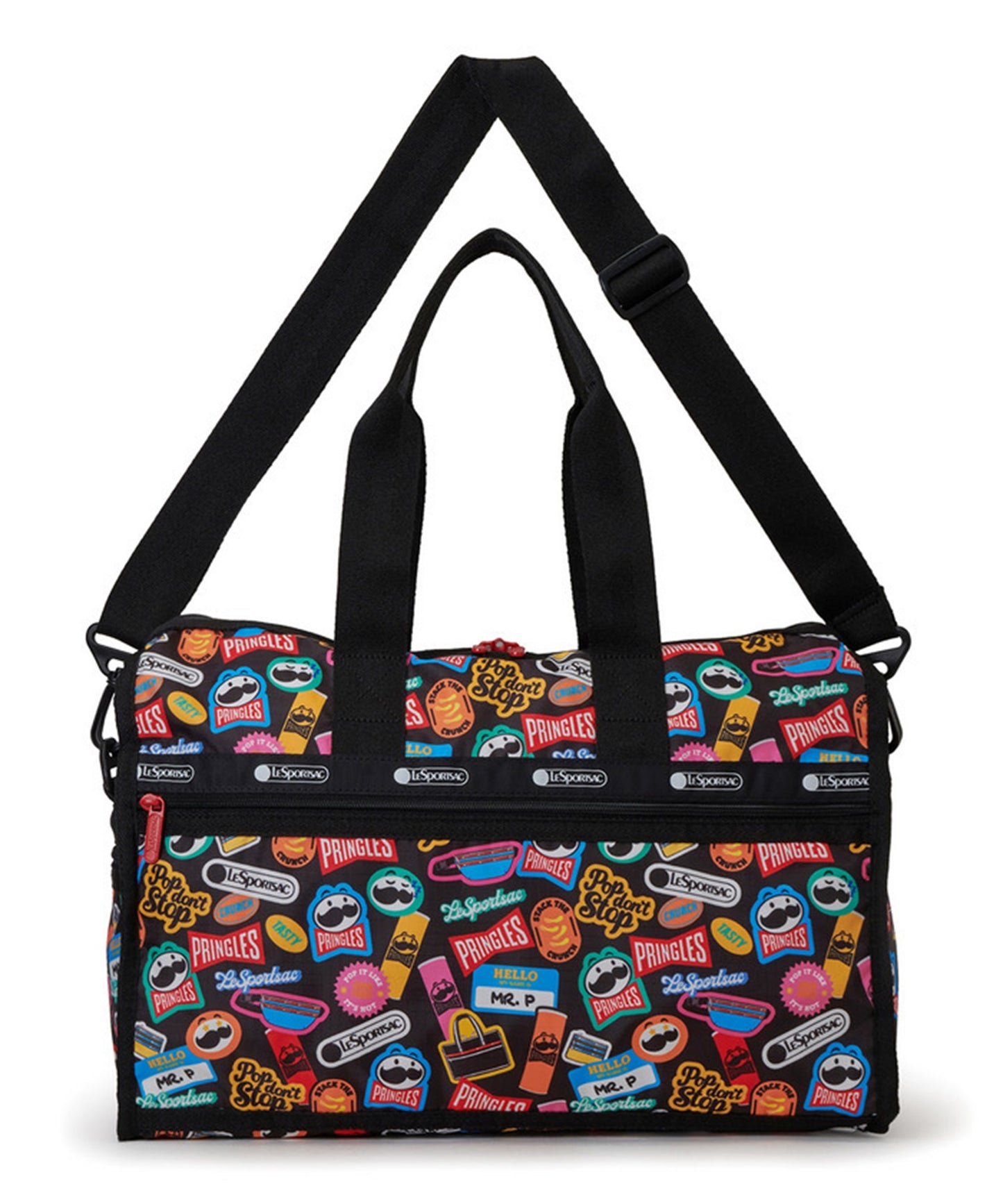 Lesportsac x Pringles Deluxe Medium Weekender Pringles Stickers