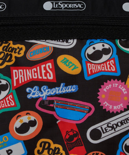 Lesportsac x Pringles Deluxe Medium Weekender Pringles Stickers
