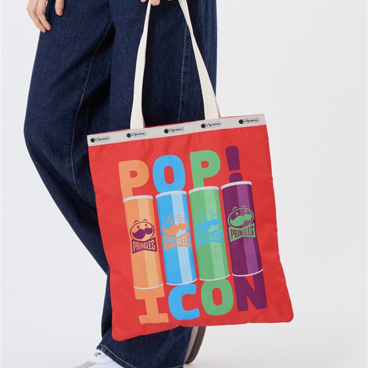 Lesportsac x Pringles Grand Emerald Tote Pop Icon