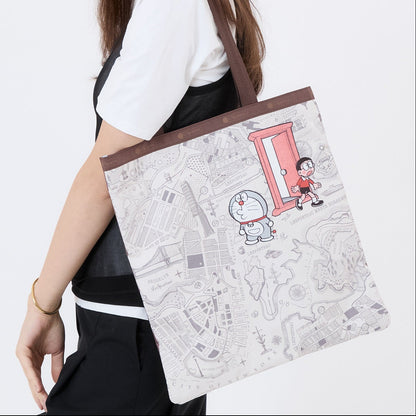 LeSportsac x Doraemon Large Emerald Tote Doraemon In NYC