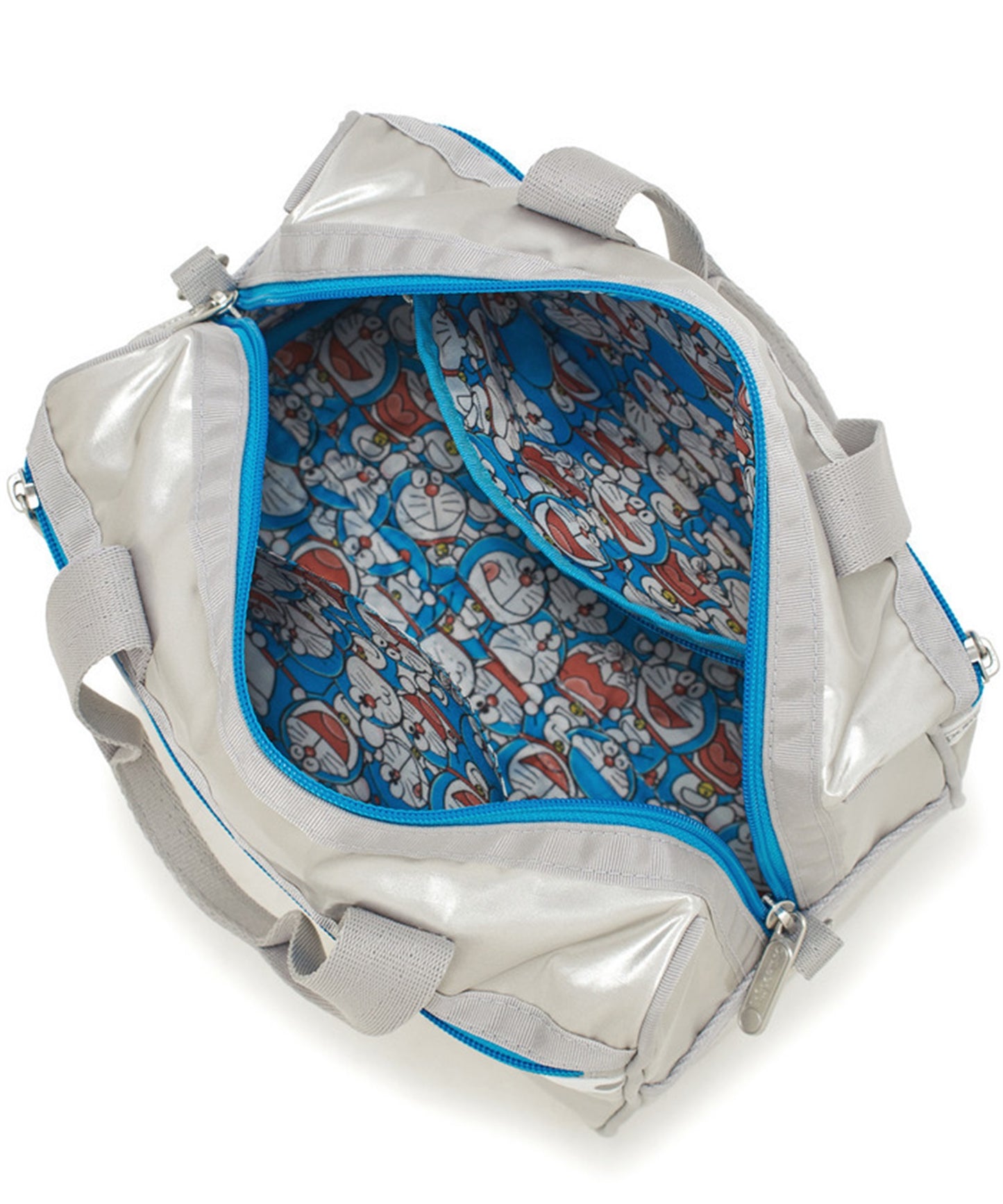 LeSportsac x Doraemon Everyday Small Satchel Doraemon Silver Shine