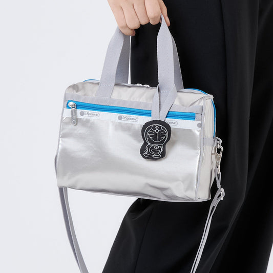 LeSportsac x Doraemon Everyday Small Satchel Doraemon Silver Shine