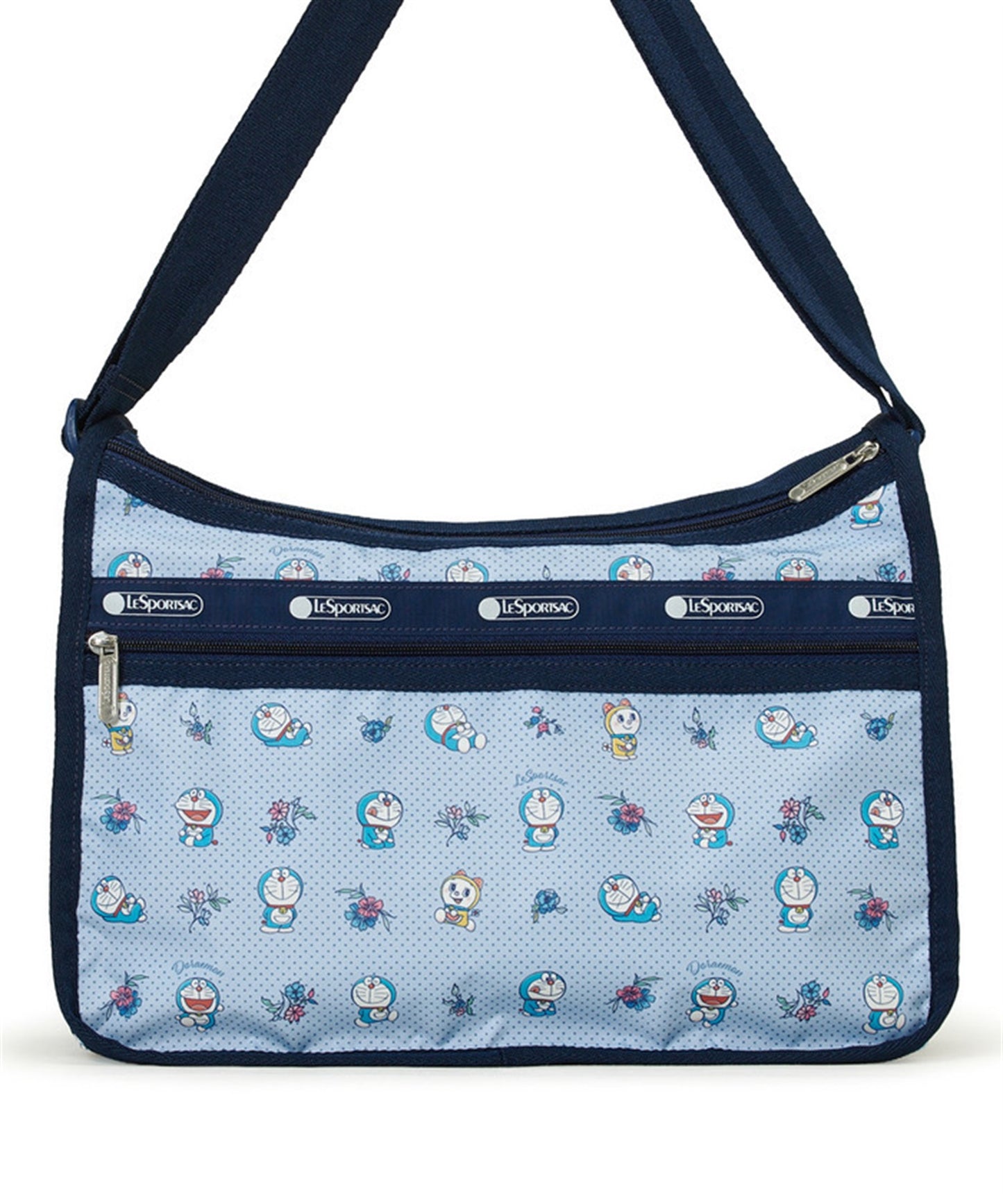 LeSportsac x Doraemon Deluxe Everyday Bag Doraemon Floral Delight