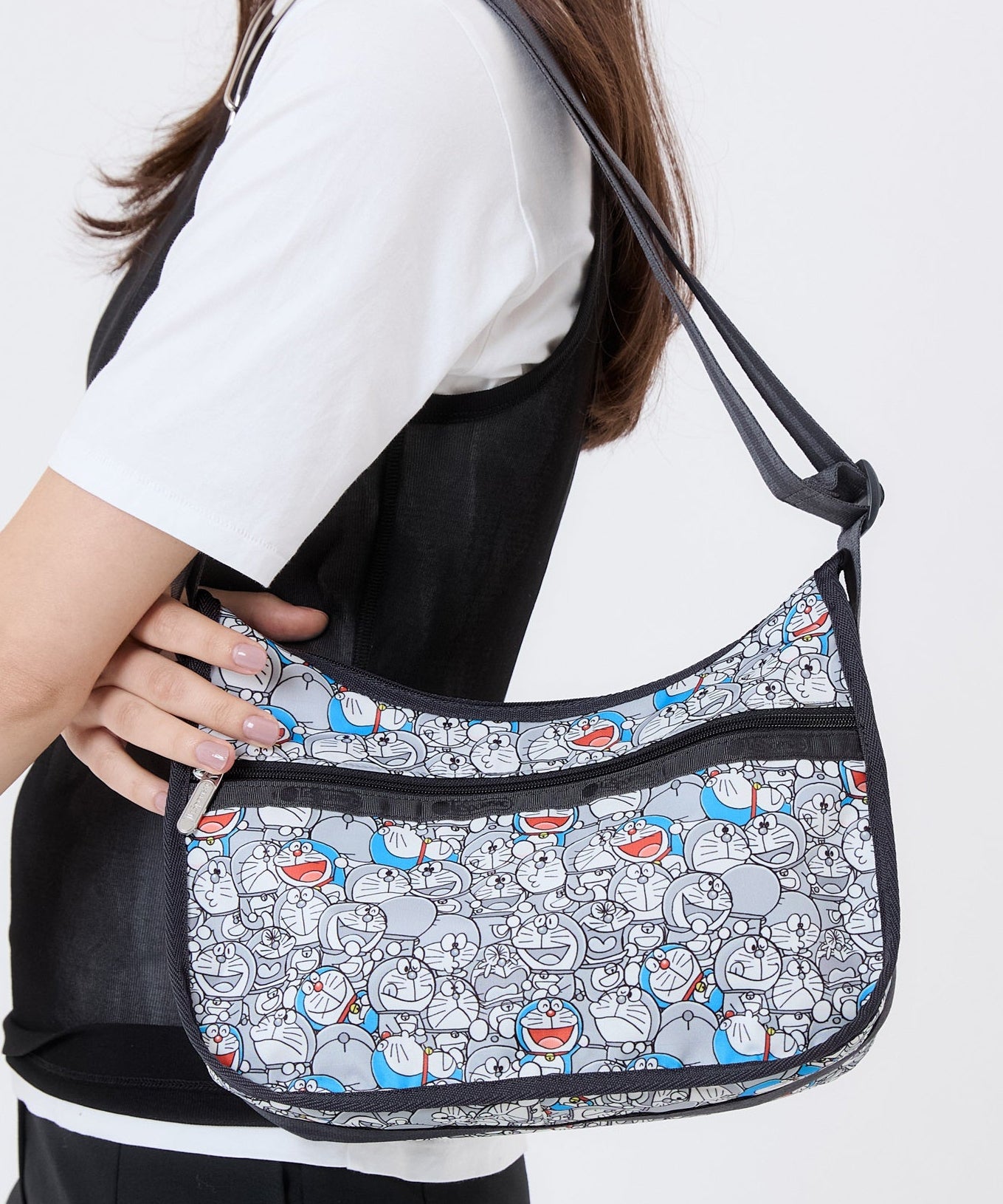 LeSportsac x Doraemon Classic Hobo We Love Doraemon