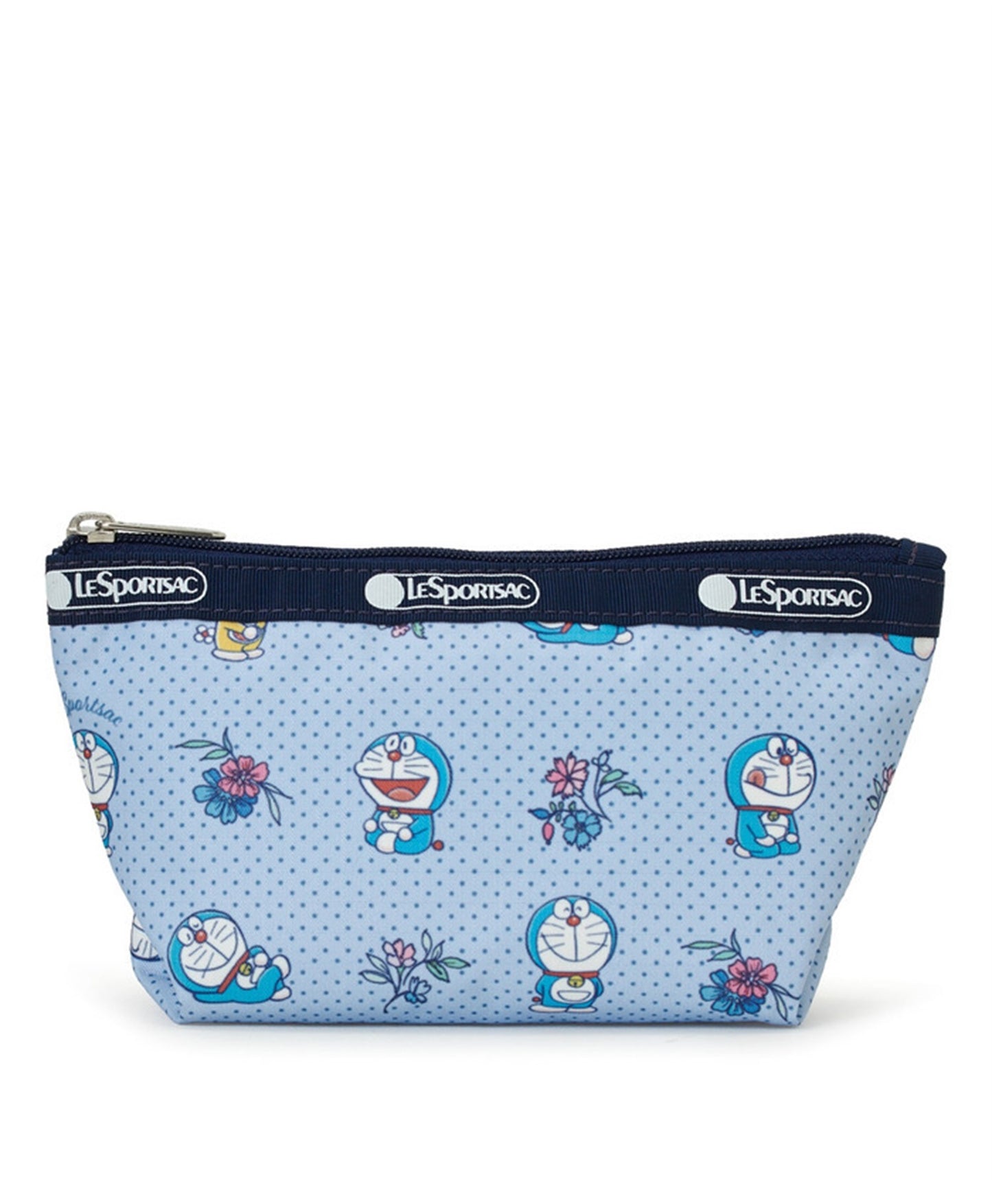 LeSportsac x Doraemon Small Sloan Cosmetic Doraemon Floral Delight
