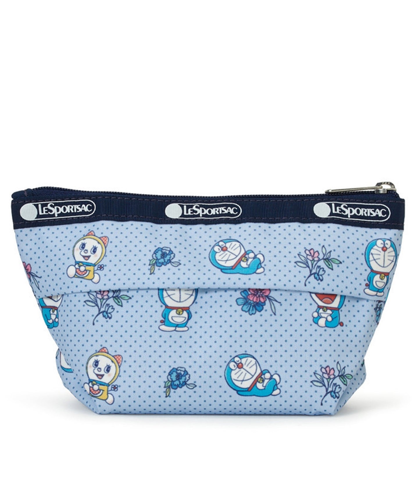 LeSportsac x Doraemon Small Sloan Cosmetic Doraemon Floral Delight