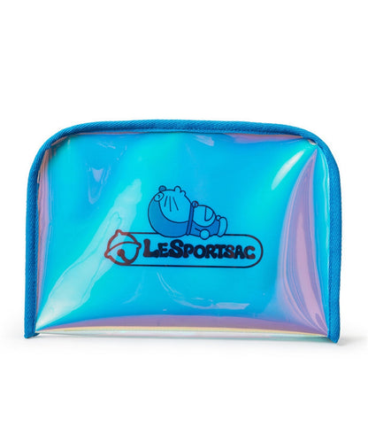 LeSportsac x Doraemon Clear Large Rectangular Cosmetic Time Machine