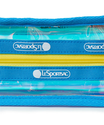 LeSportsac x Doraemon Clear Large Rectangular Cosmetic Time Machine