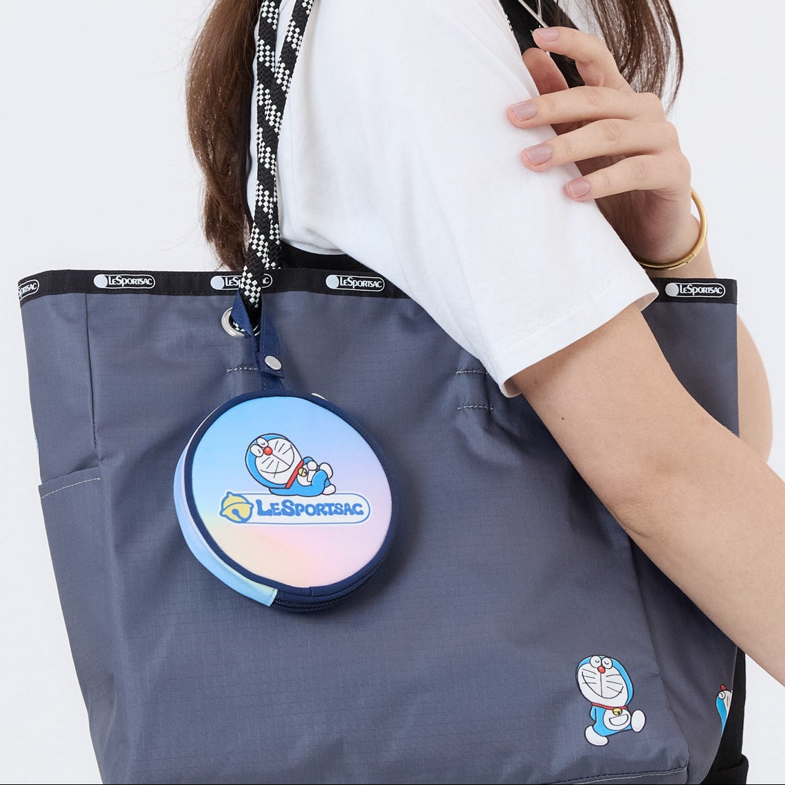 LeSportsac x Doraemon Round Pipping Charm
