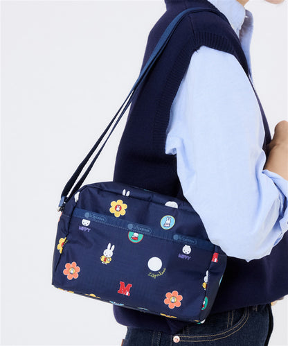 Lesportsac x Miffy Daniella Crossbody Miffy Navy Polka Dot Acc