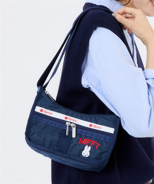 Lesportsac x Miffy Small Everyday Bag Miffy Logo Patchwork