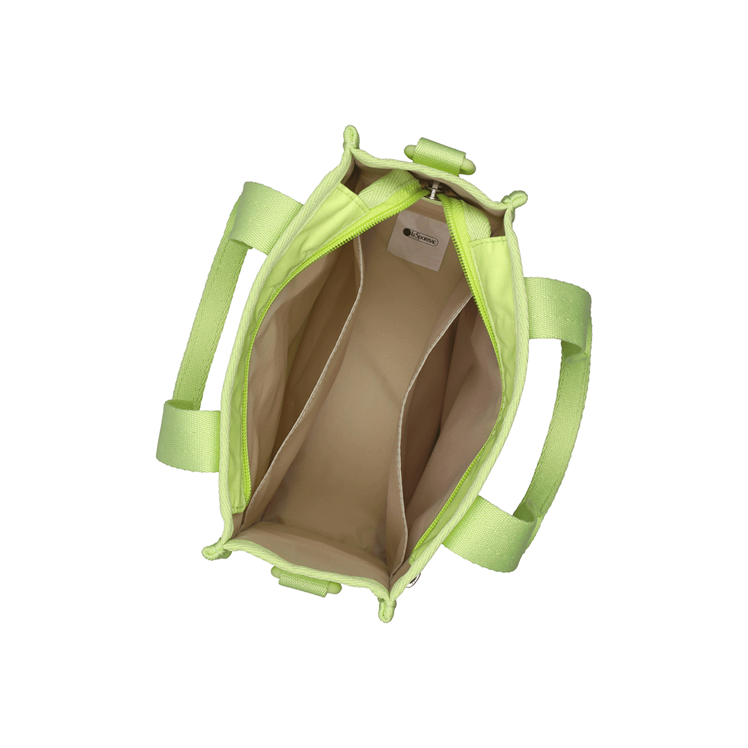 Lime Mini N/S Tote Bag
