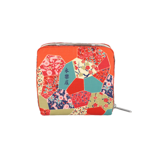 Medium Square Cosmetic Japanese Art Horse
