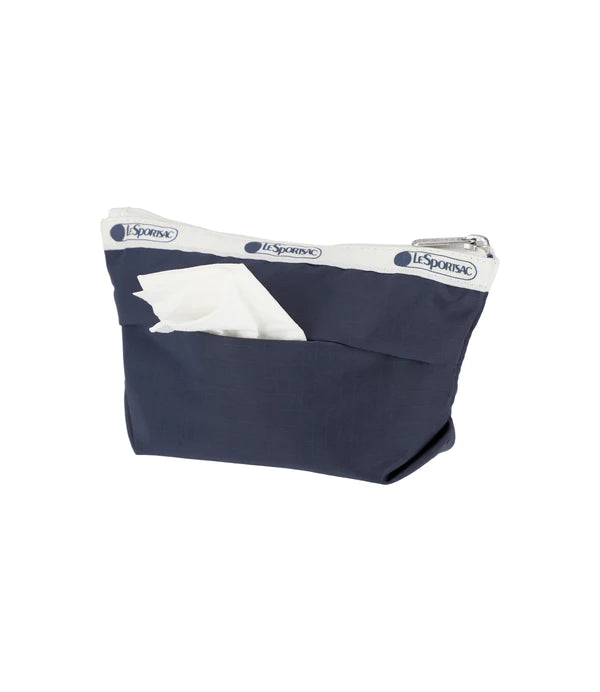 Spectator Deep Blue Small Sloan Cosmetic Pouch