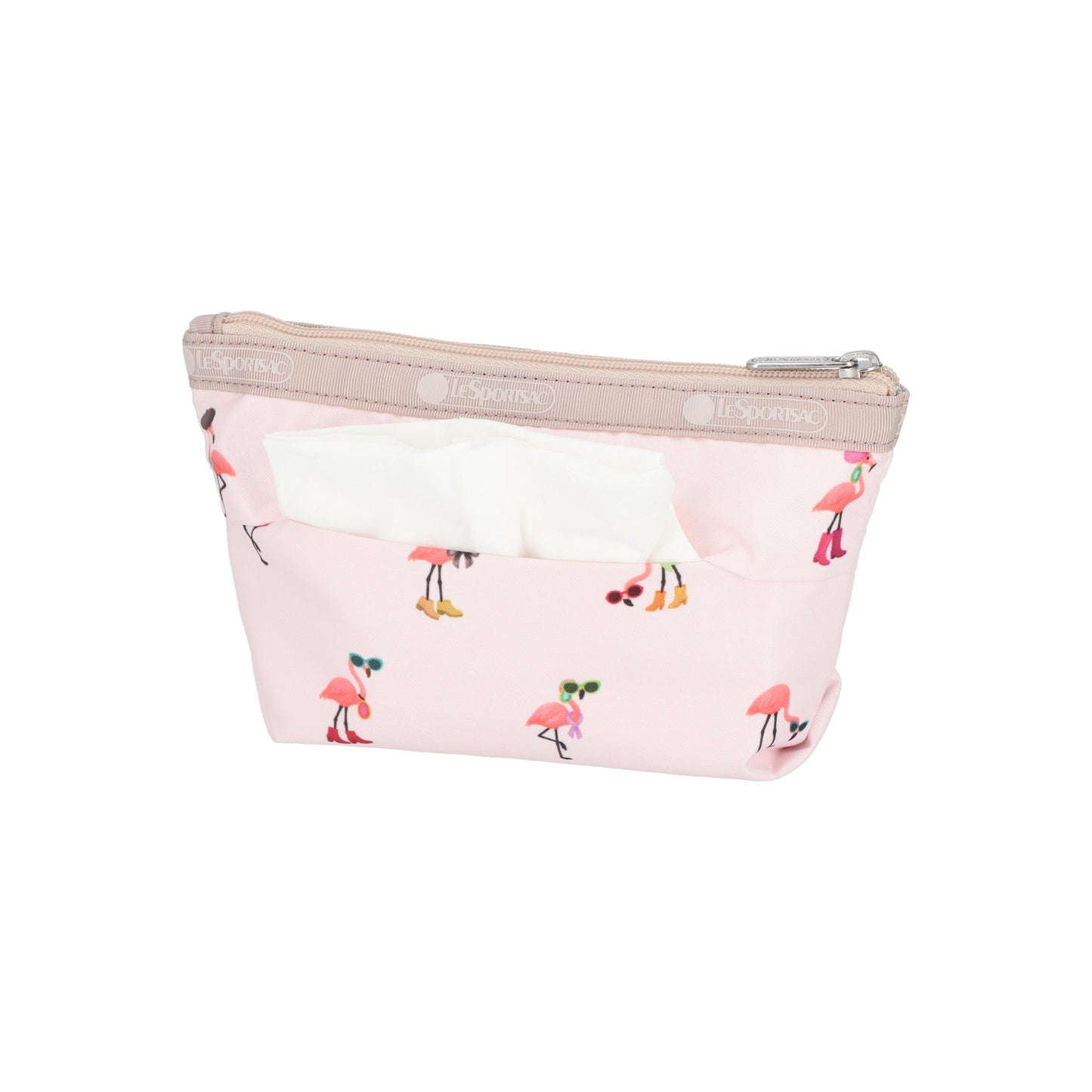 Small Sloan Cosmetic Flamingo Party