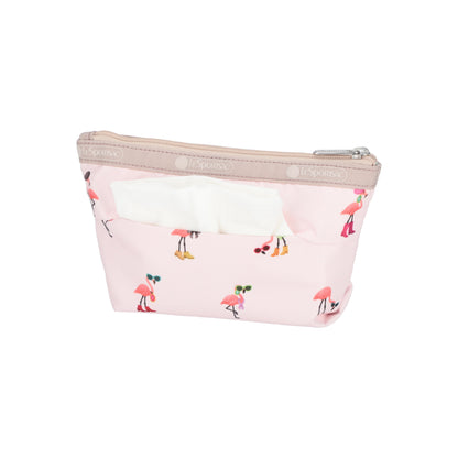 Small Sloan Cosmetic Flamingo Party