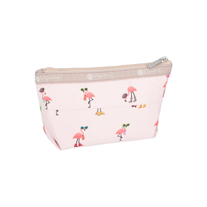 Small Sloan Cosmetic Flamingo Party