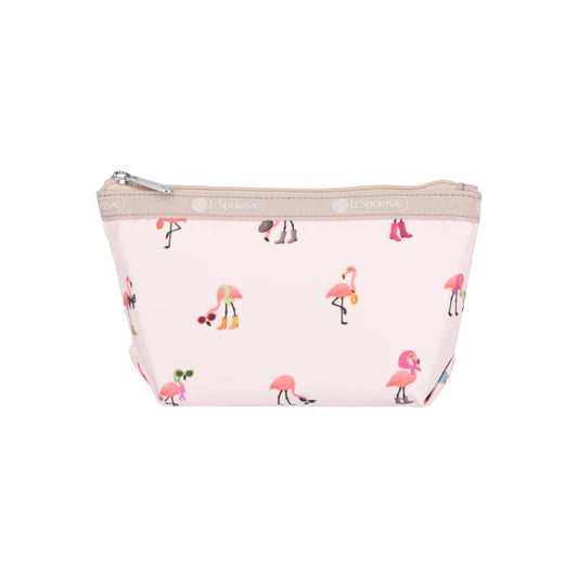 Small Sloan Cosmetic Flamingo Party