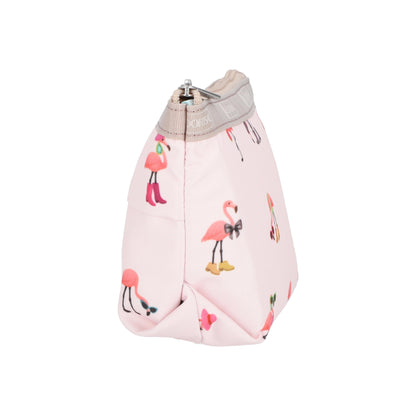 Small Sloan Cosmetic Flamingo Party