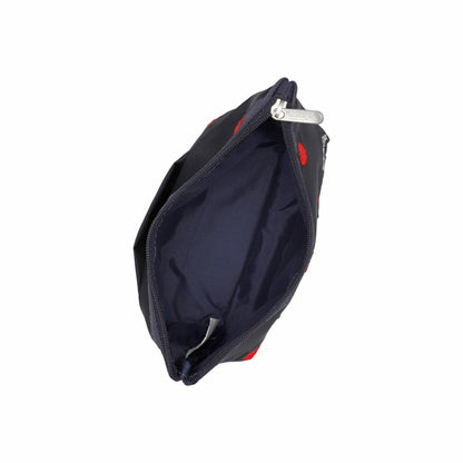 Small Sloan Cosmetic Red Apple Embroidery