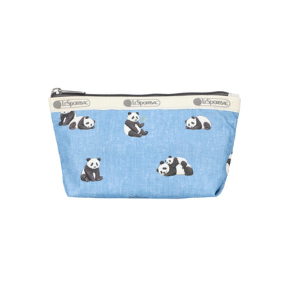 Small Sloan Cosmetic Relaxing Panda Indigo