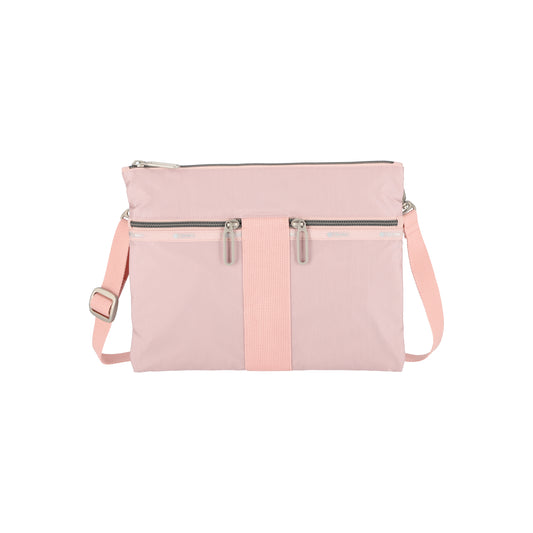 Pouch Crossbody Silver Pink C