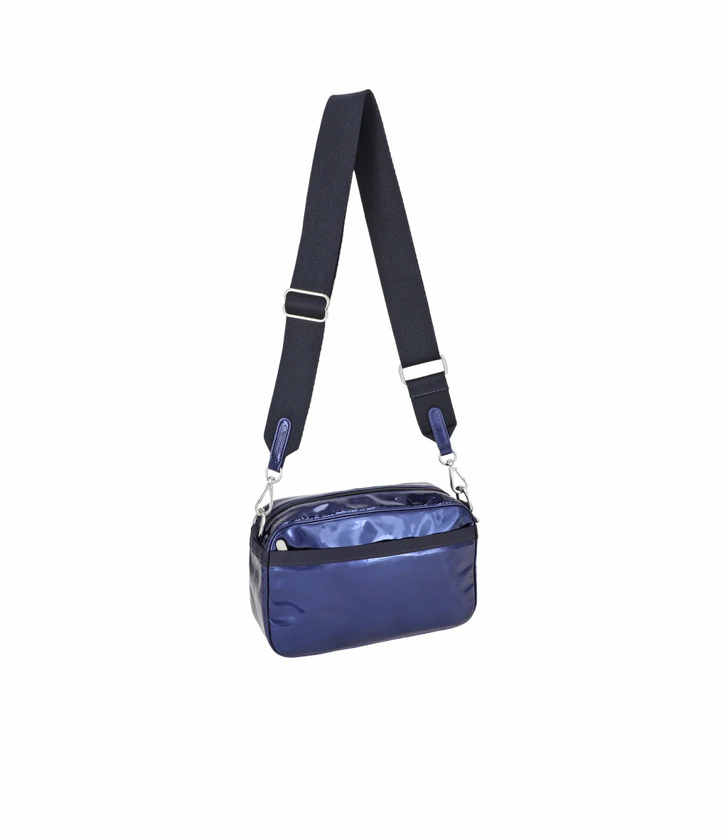 Mirror E/W Phone Crossbody Sapphire