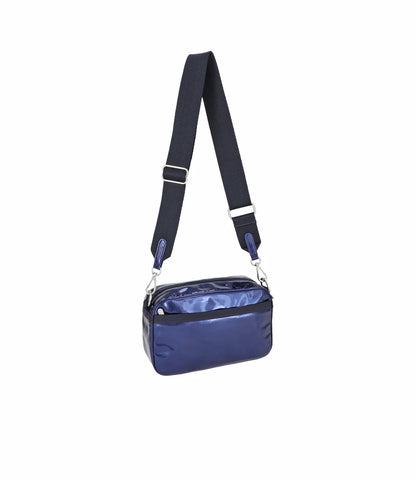 Mirror E/W Phone Crossbody Sapphire