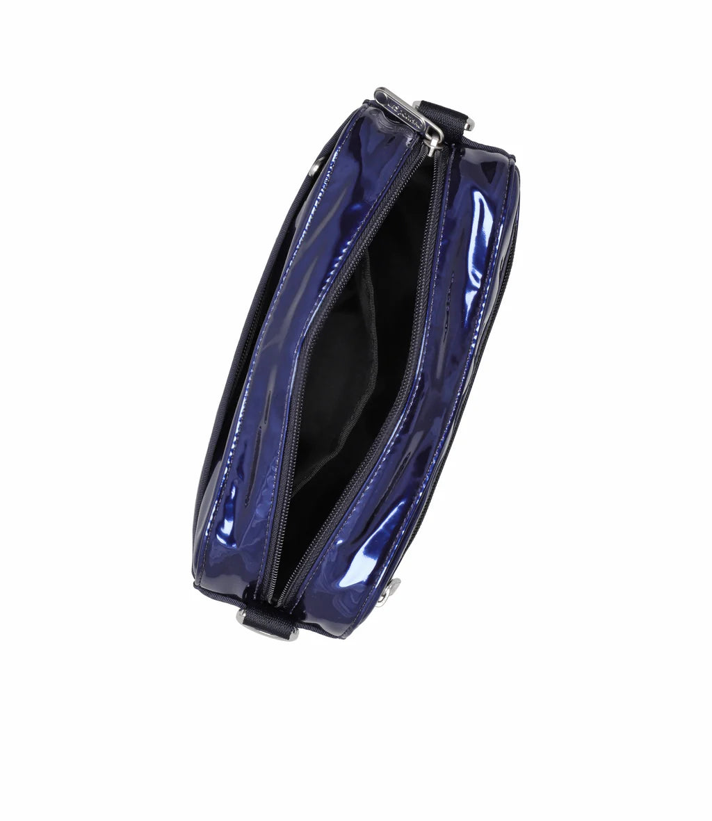Mirror E/W Phone Crossbody Sapphire