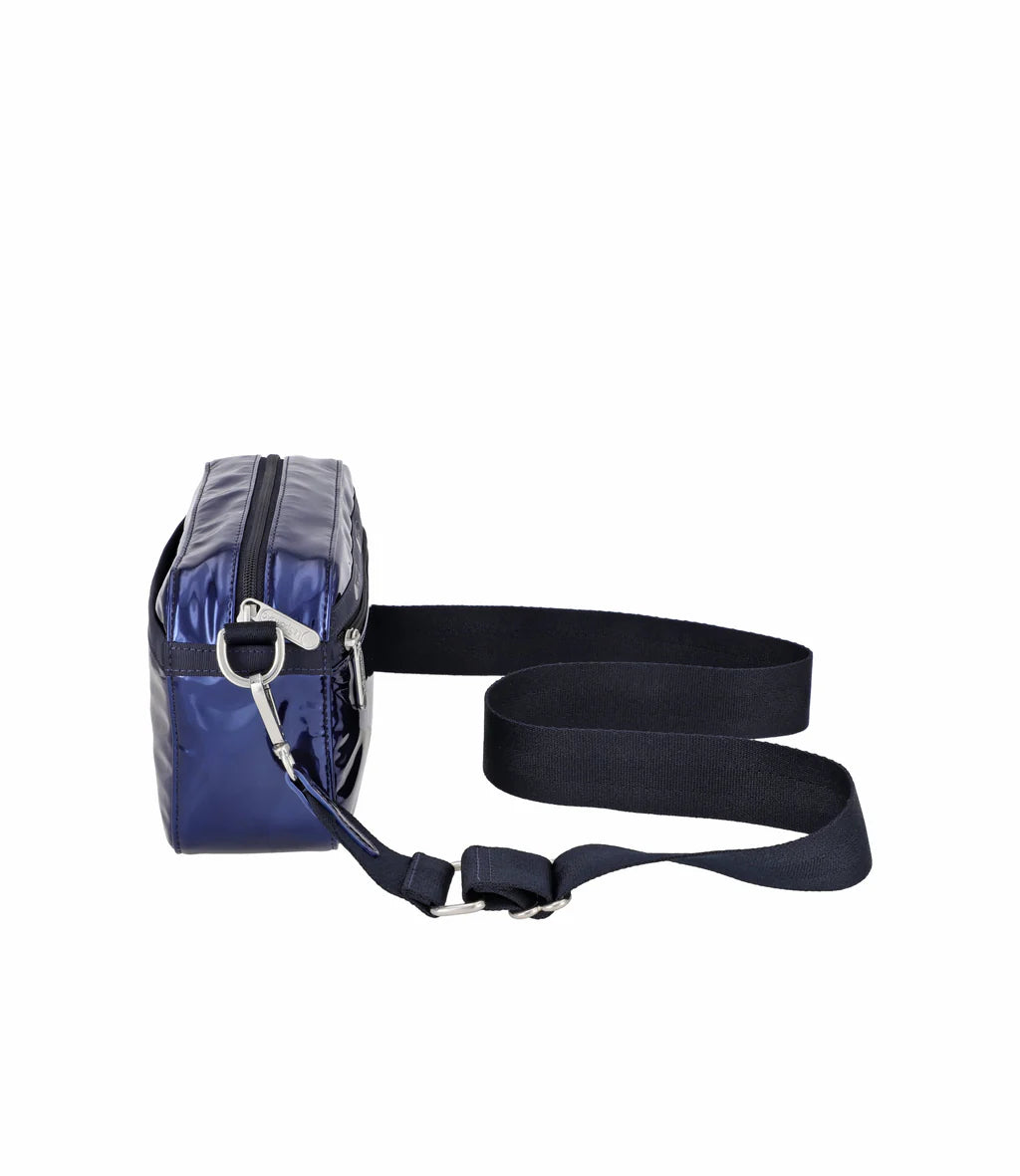 Mirror E/W Phone Crossbody Sapphire