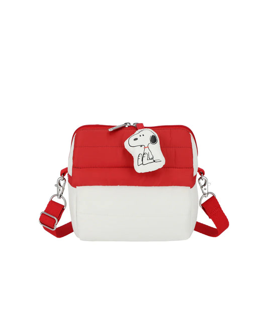 LeSportsac x Peanuts Snoopy Doghouse Bag Home Sweet Snoopy
